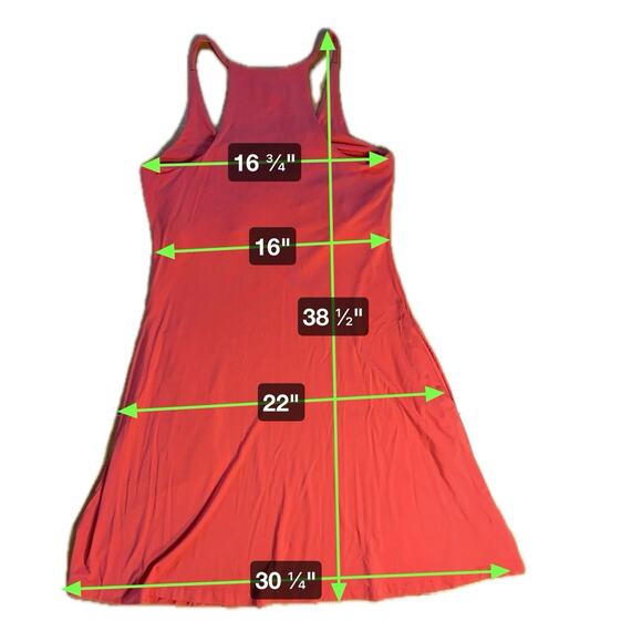 Lou & Grey Women's Red Sleeveless Midi Summer Dress Size L - Picture 8 of 8